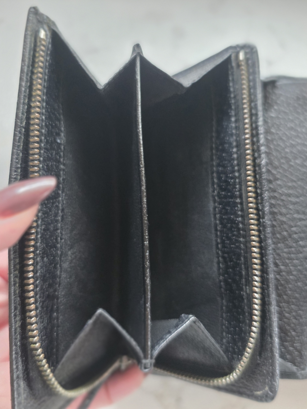 Gucci Black GG Monogram Canvas Leather Wallet Continental Bifold - Picture 6 of 13
